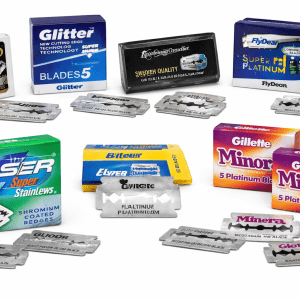 Double Edge Razor Blade Sample Pack for Wet Shaving & Safety Razors