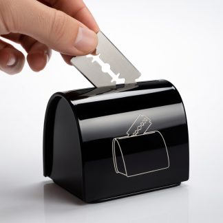 razor blade disposal canister product image