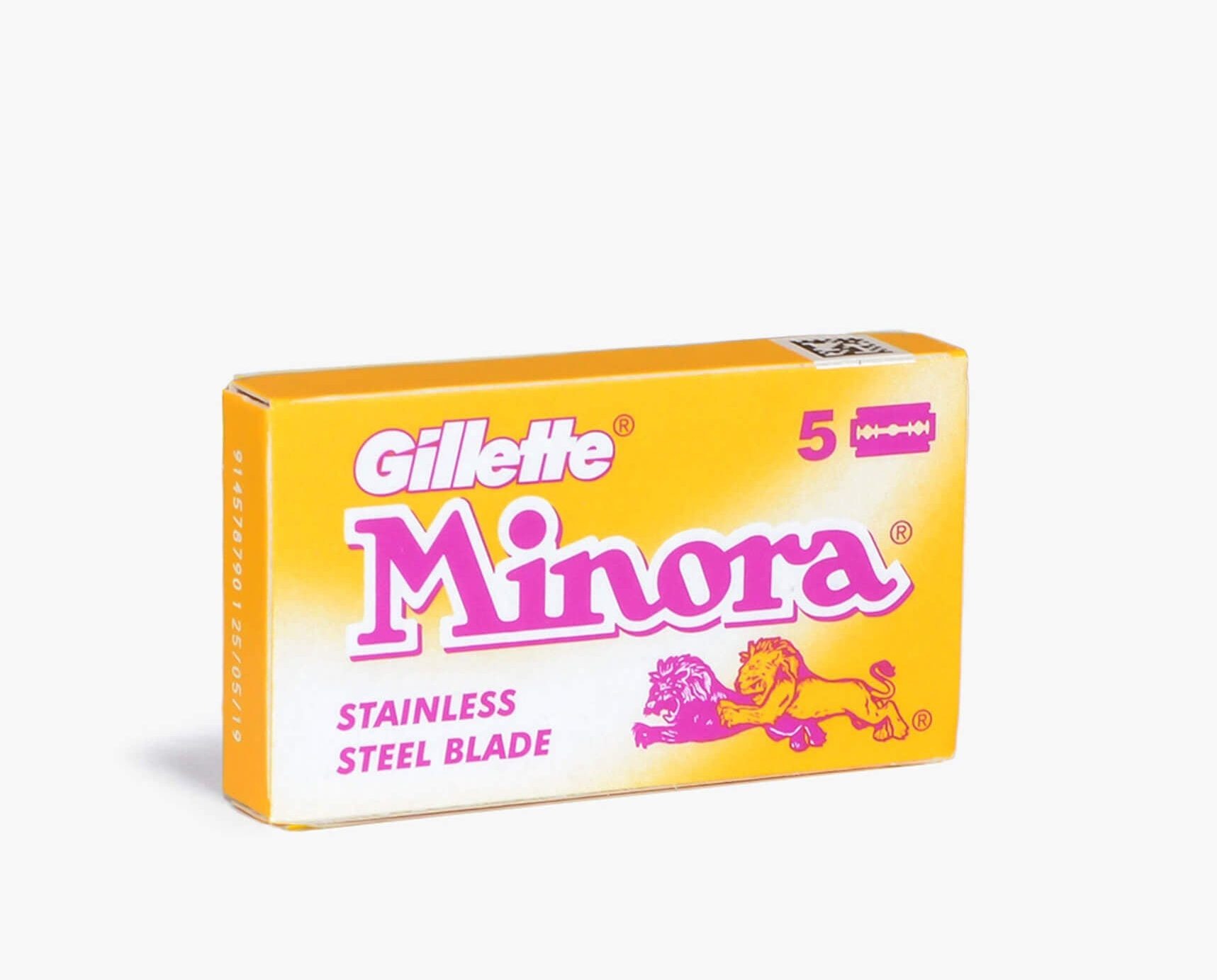 Gillette Minora Stainless Steel Blades