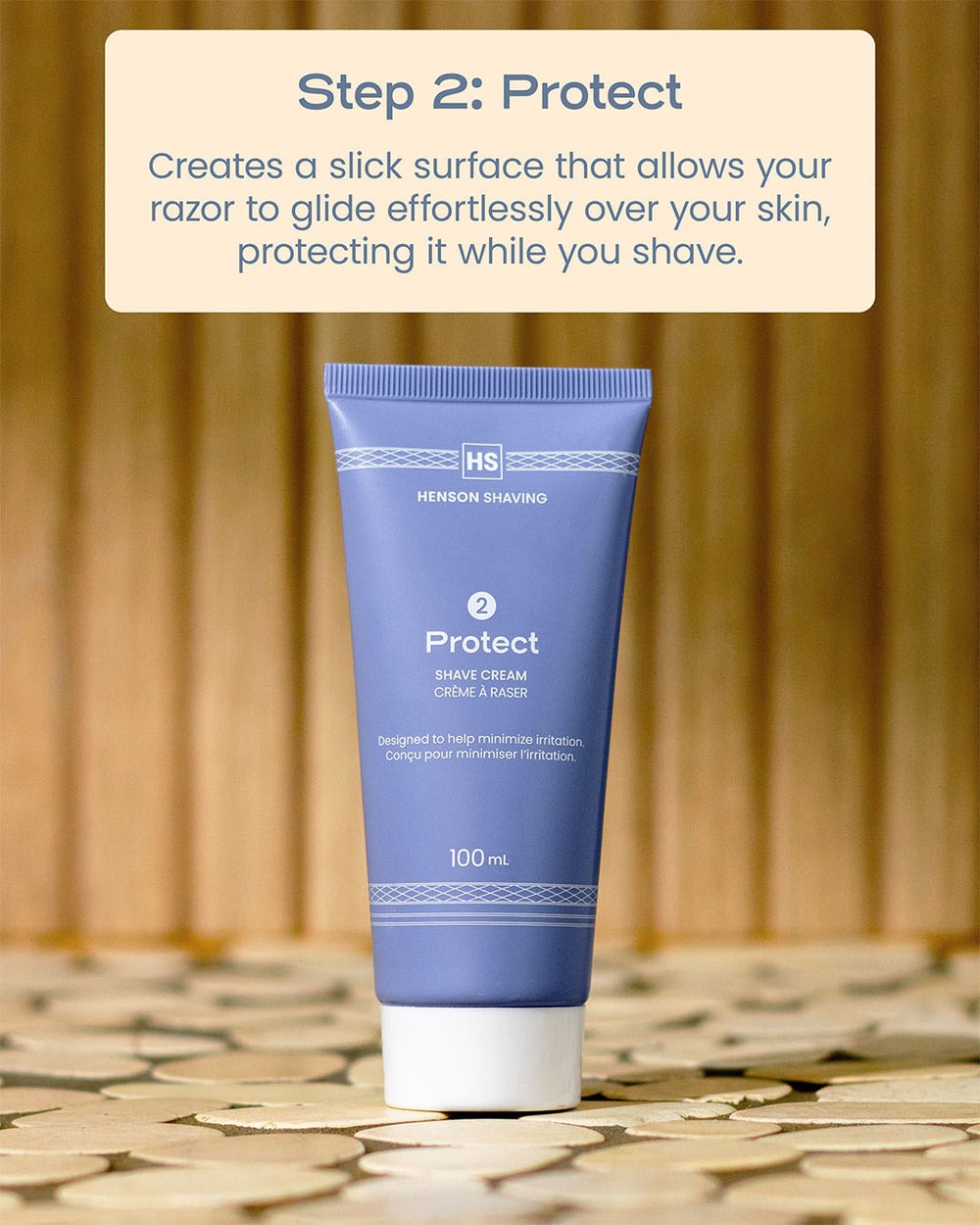 Henson Protect shave cream in routine bundle